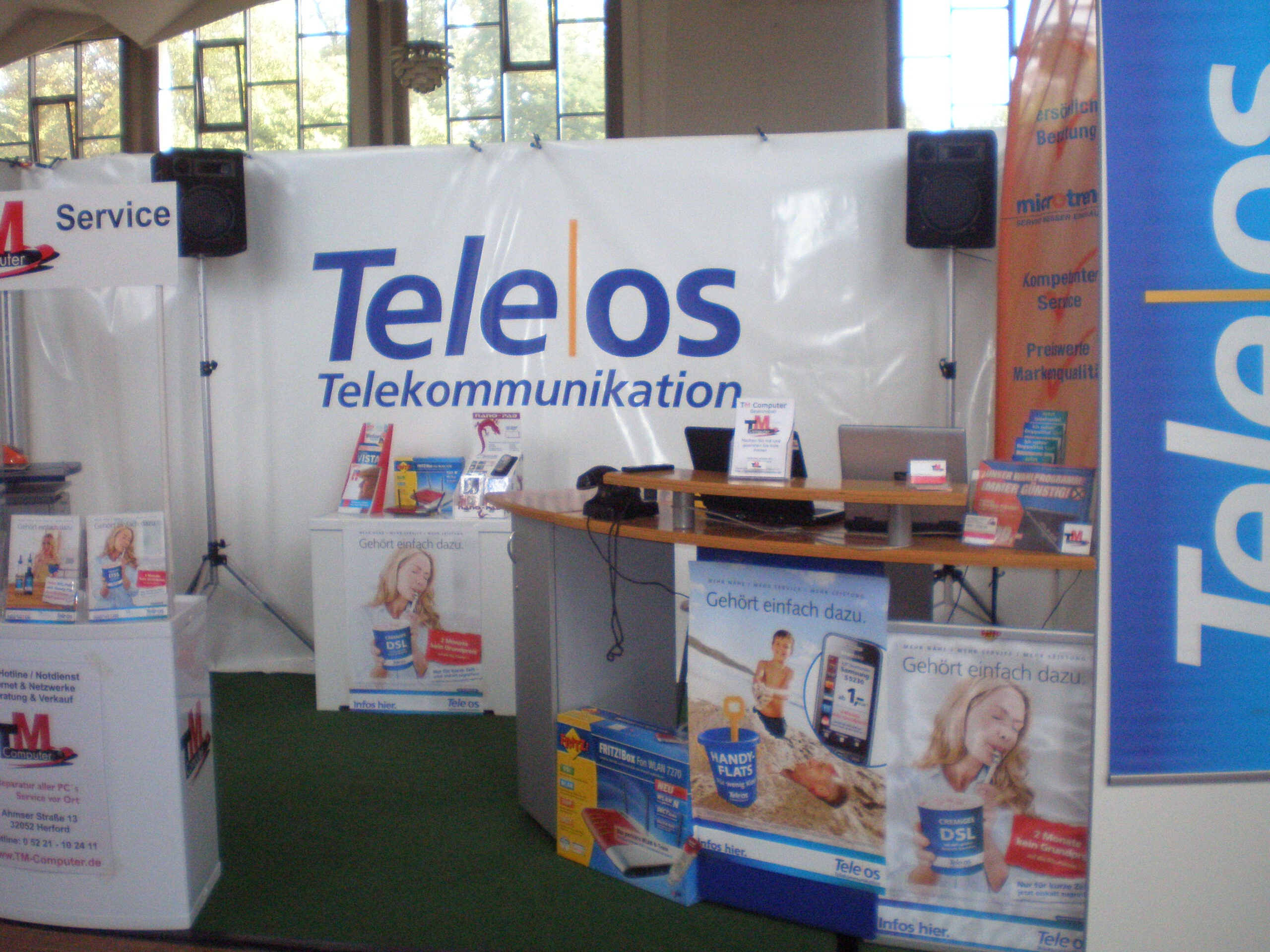 Tele|os (Teleos/TeleOS) – Messeauftritt auf dem Oktoberfest Löhne (Westfalen)