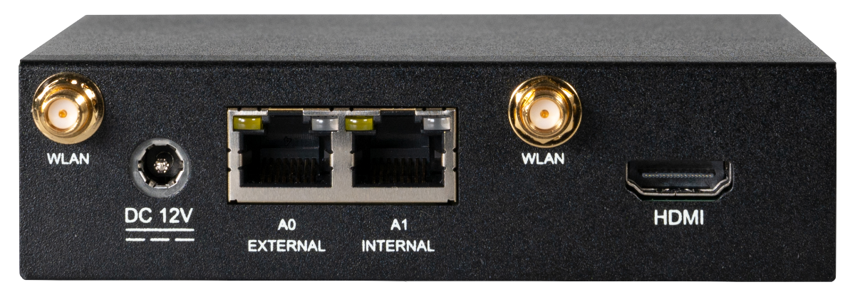 Rückseite und Anschlüsse