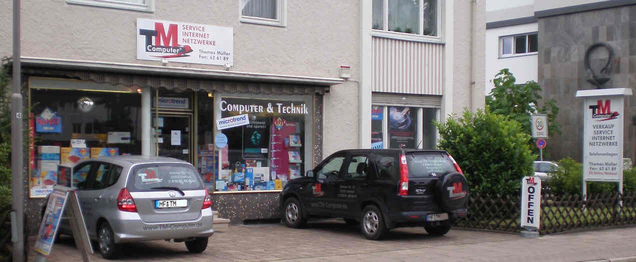 Ladenfront Ahmser Straße 13 in Herford (1999–2010)