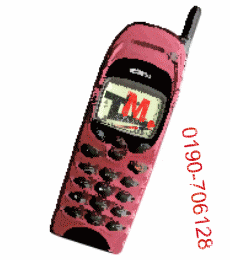 Erstes 24h-support-Logo mit Nokia-Handy und 0190-706128 (ca. 2000/2001)
