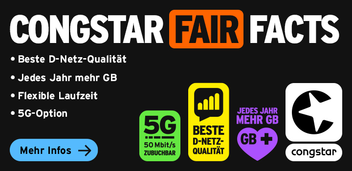 congstar FAIR FACTS – Allnet Flat